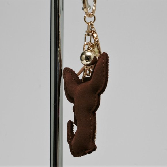 Chihuahua Dog Crystal Keychain Bag Accessory - Picture 4 of 4